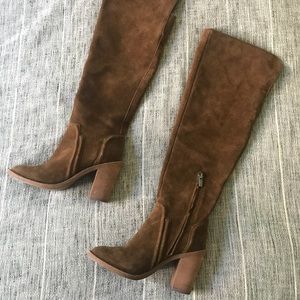 Vince Camuto Knee-High Suede Boot